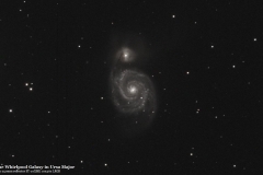 Messier 51, the Whirlpool Galaxy