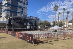 NASA setup for Mazatlan broadcast