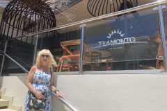 Marie at the Tramonto lounge