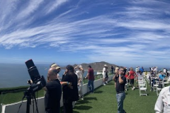 Set up on the Tramonto roof