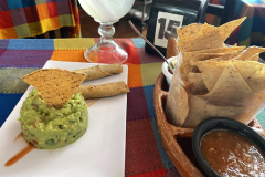 Appetizers at Margaritas