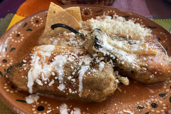 Rellenos at Margaritas