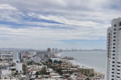 Mazatlan looking south along the Malecon towards Centro
